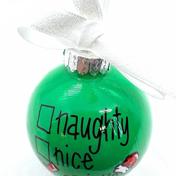 Checkin' It Twice: Naughty, Nice, Cajun! - Personalized Cajun Christmas Ornament - Picture 4 of 12